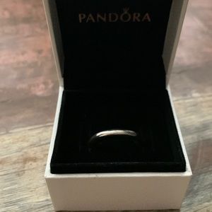 Sterling Silver Pandora Ring Sz 58